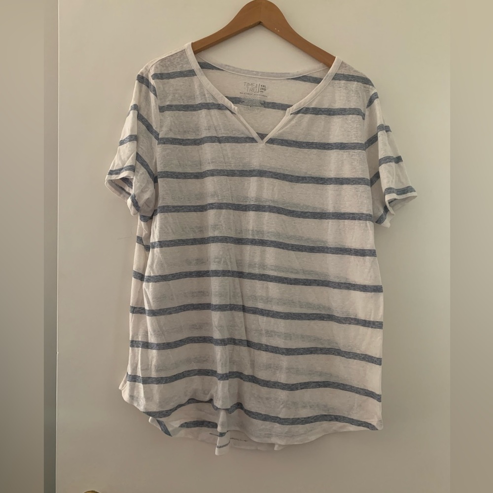 2XL striped top